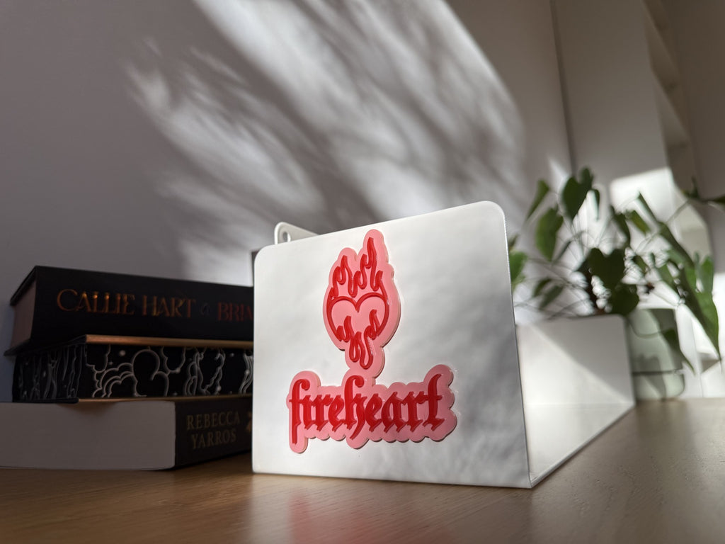 THRONE OF GLASS "FIREHEART" INSPIRED BOOKSHELF