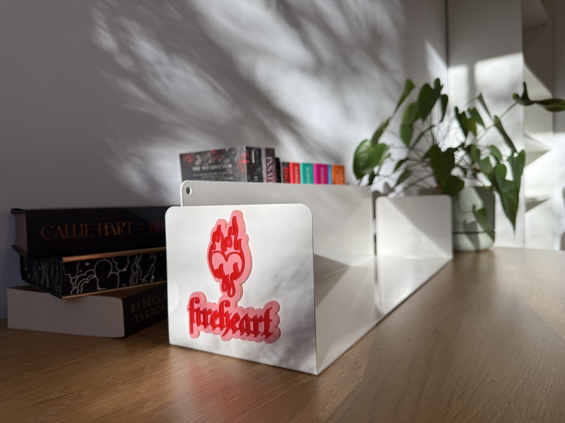 THRONE OF GLASS "FIREHEART" INSPIRED BOOKSHELF