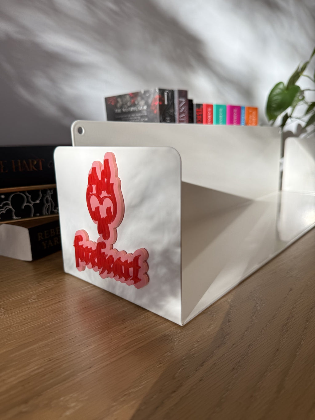 THRONE OF GLASS "FIREHEART" INSPIRED BOOKSHELF